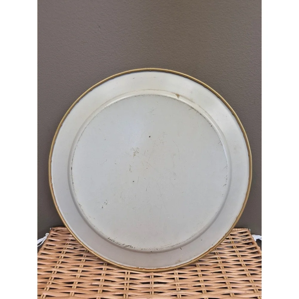 Large Vintage Kaffee Klatch Metal Tray Mid Century Coffee Kitchen Wall Decor mcm